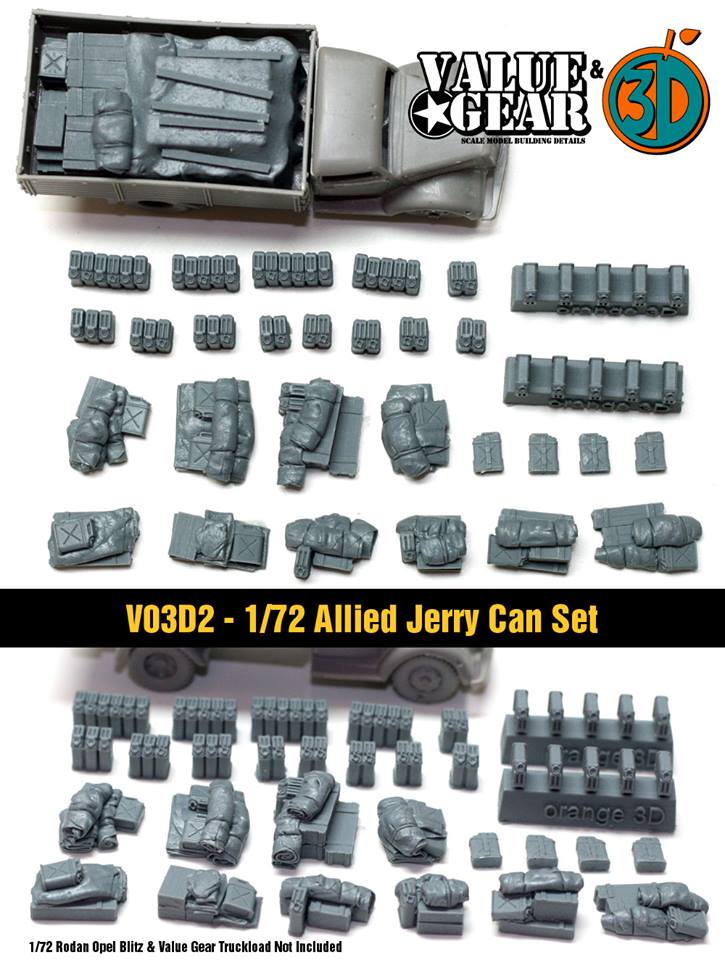 WW2 Allied Jerry Can Set - Click Image to Close