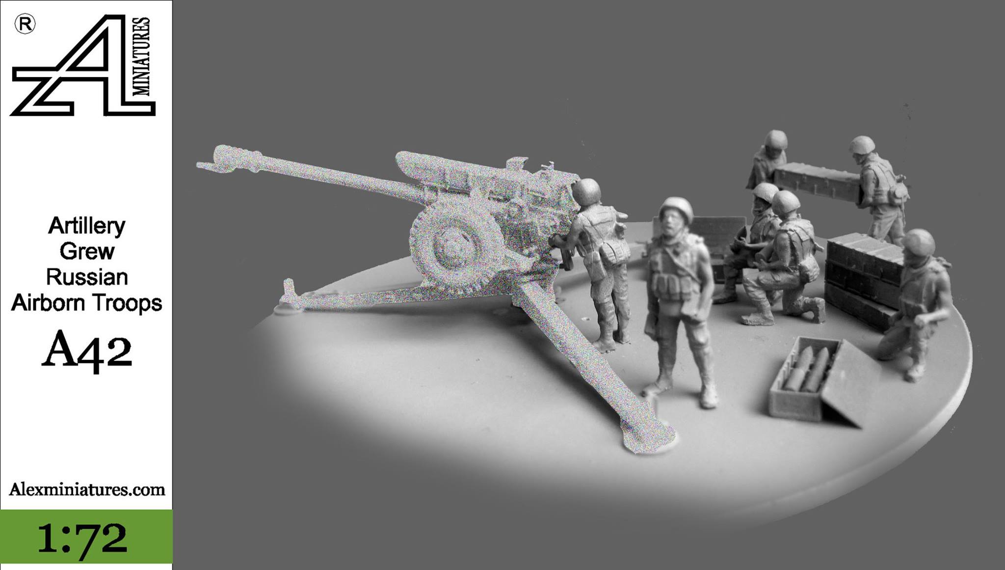 Russian aiborn artillery crew