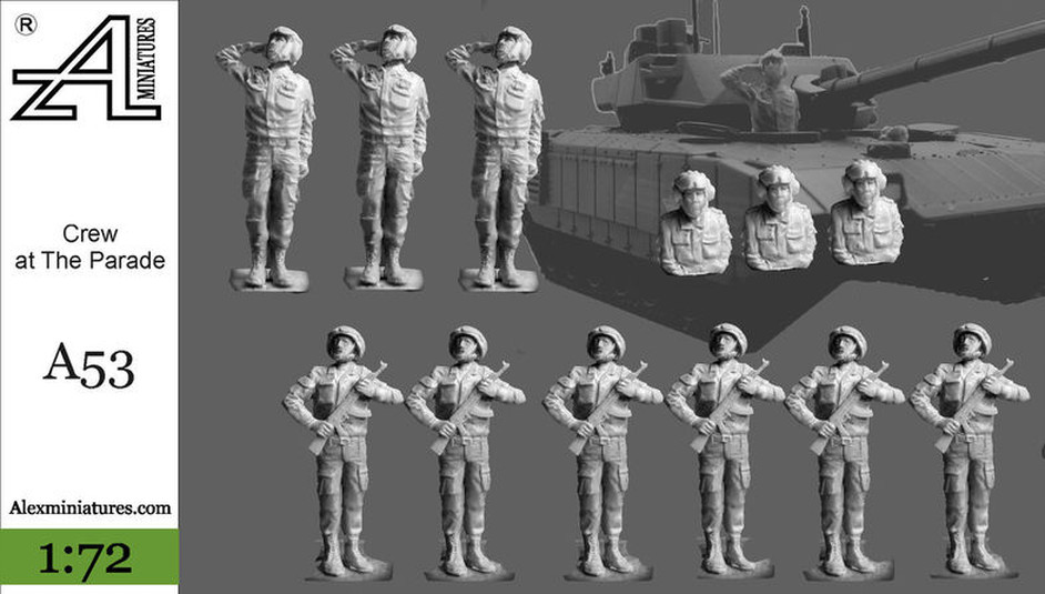 Russian Parade - tank crew