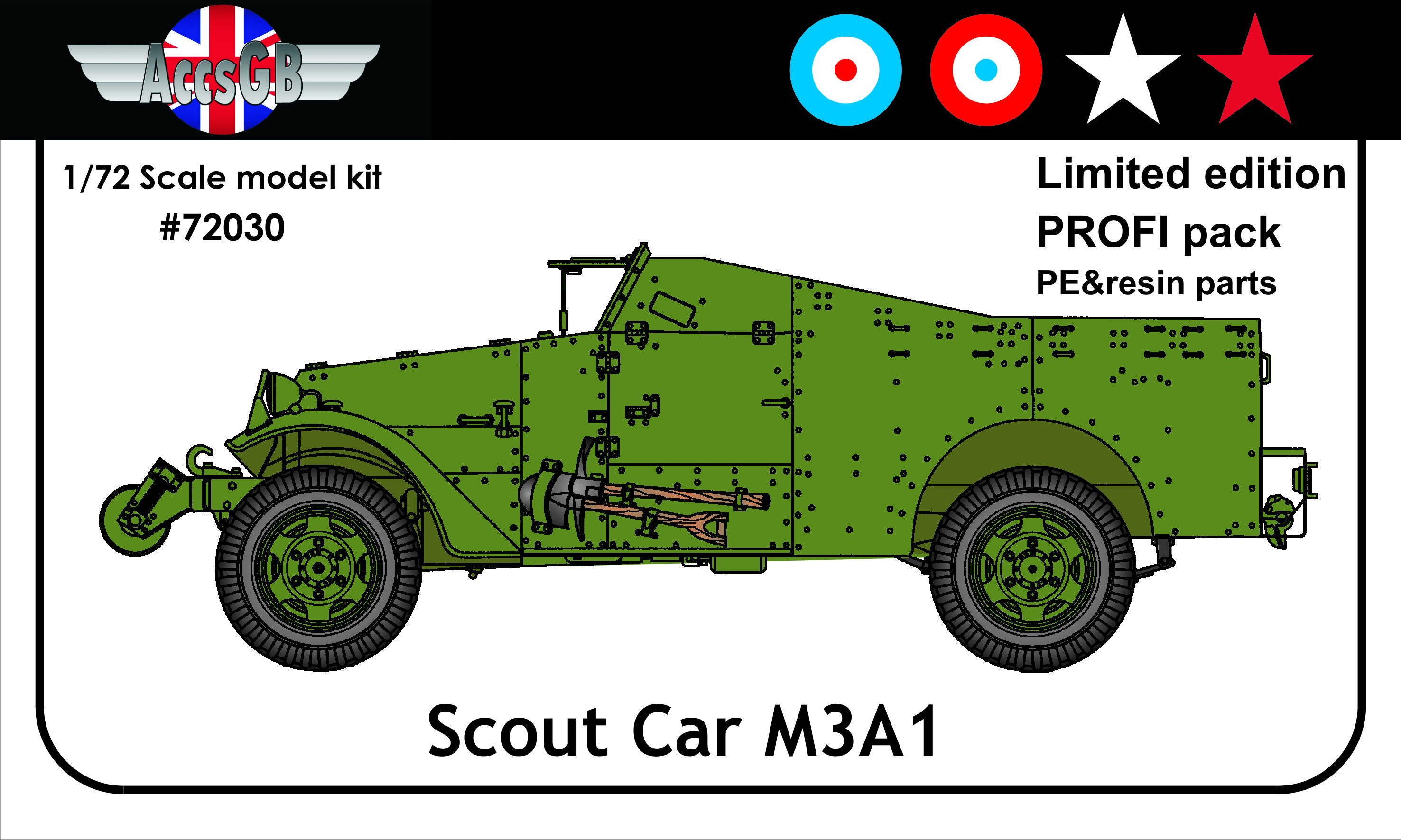 M3A1 Scout Car (PROFI pack)