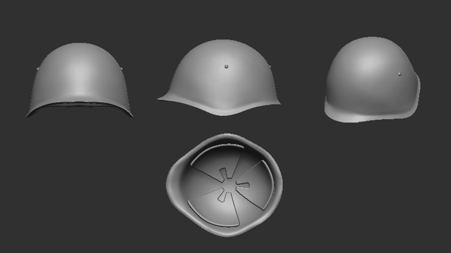 Soviet helmet SSh-39/40 - detail (10pc) - Click Image to Close