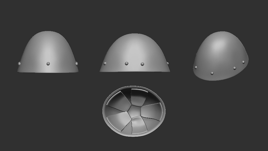 Czechoslovak helmet vz.32 - detail (10pc) - Click Image to Close