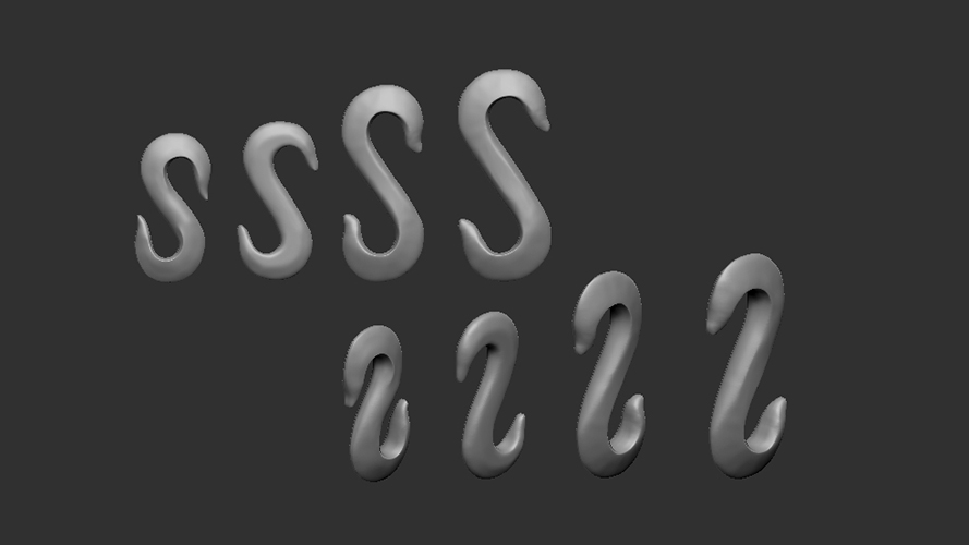 S-hooks (4x4pc) - Click Image to Close