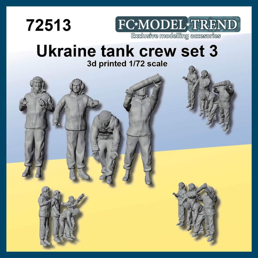Ukraine tank crew - set 3