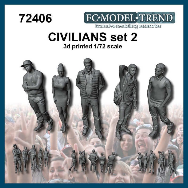 Modern civilians - set 2