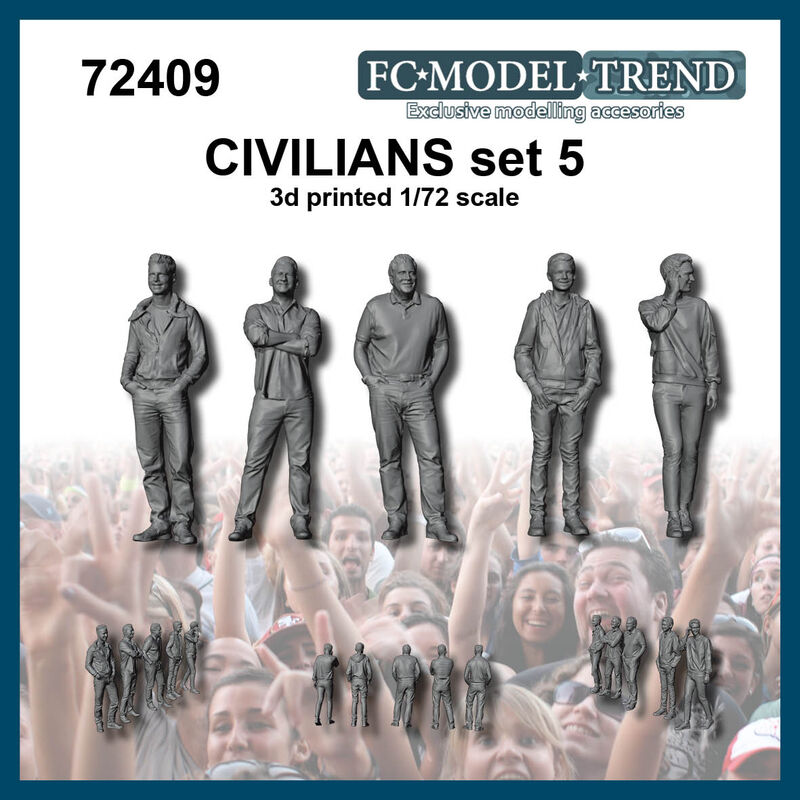 Modern civilians - set 5