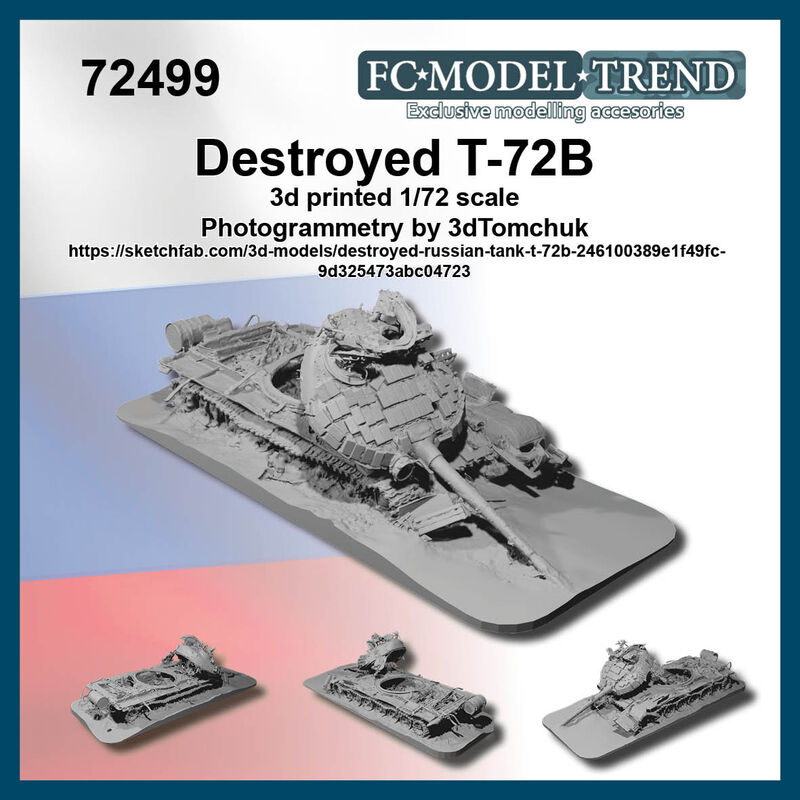 T-72B destroyed - var.1