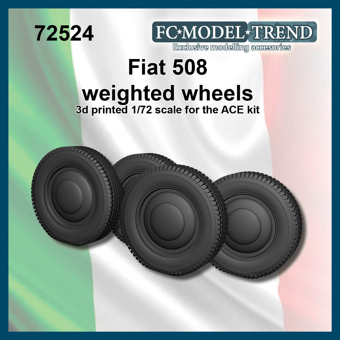 Fiat 508 weighted wheels (ACE)