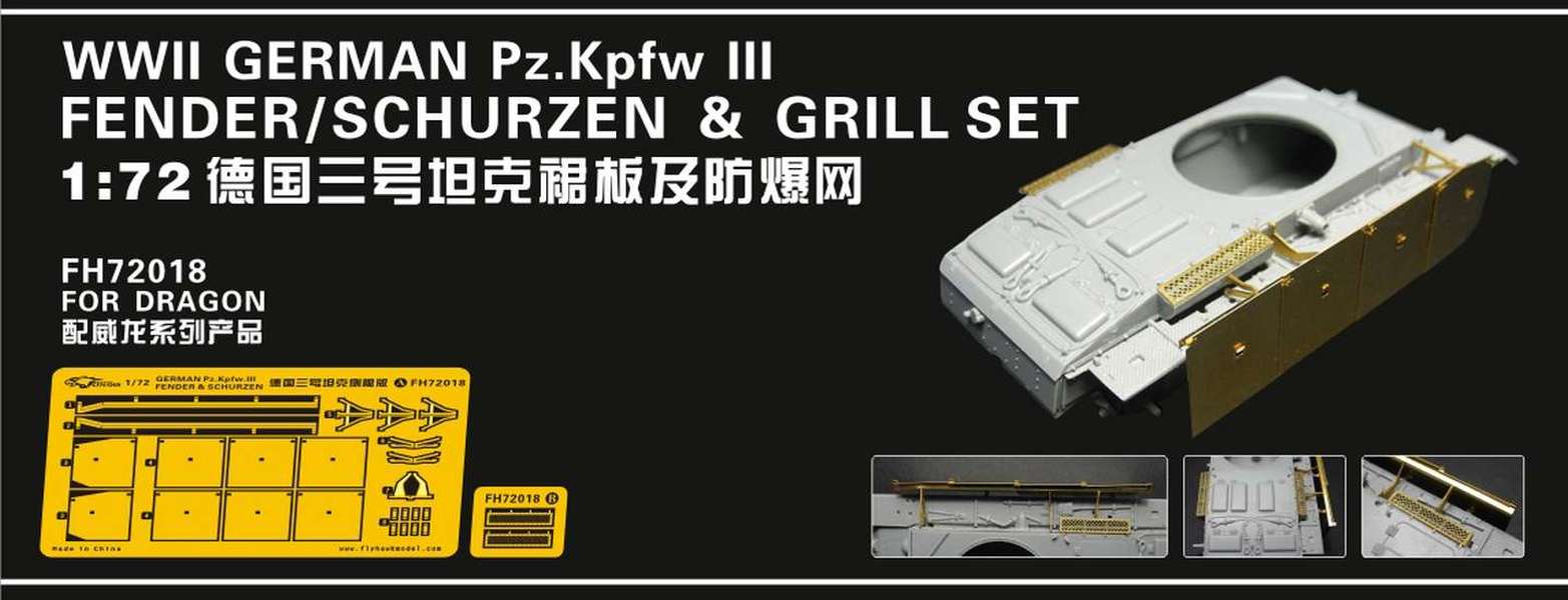 Pz.Kpwf.III - Schurzen & Grill