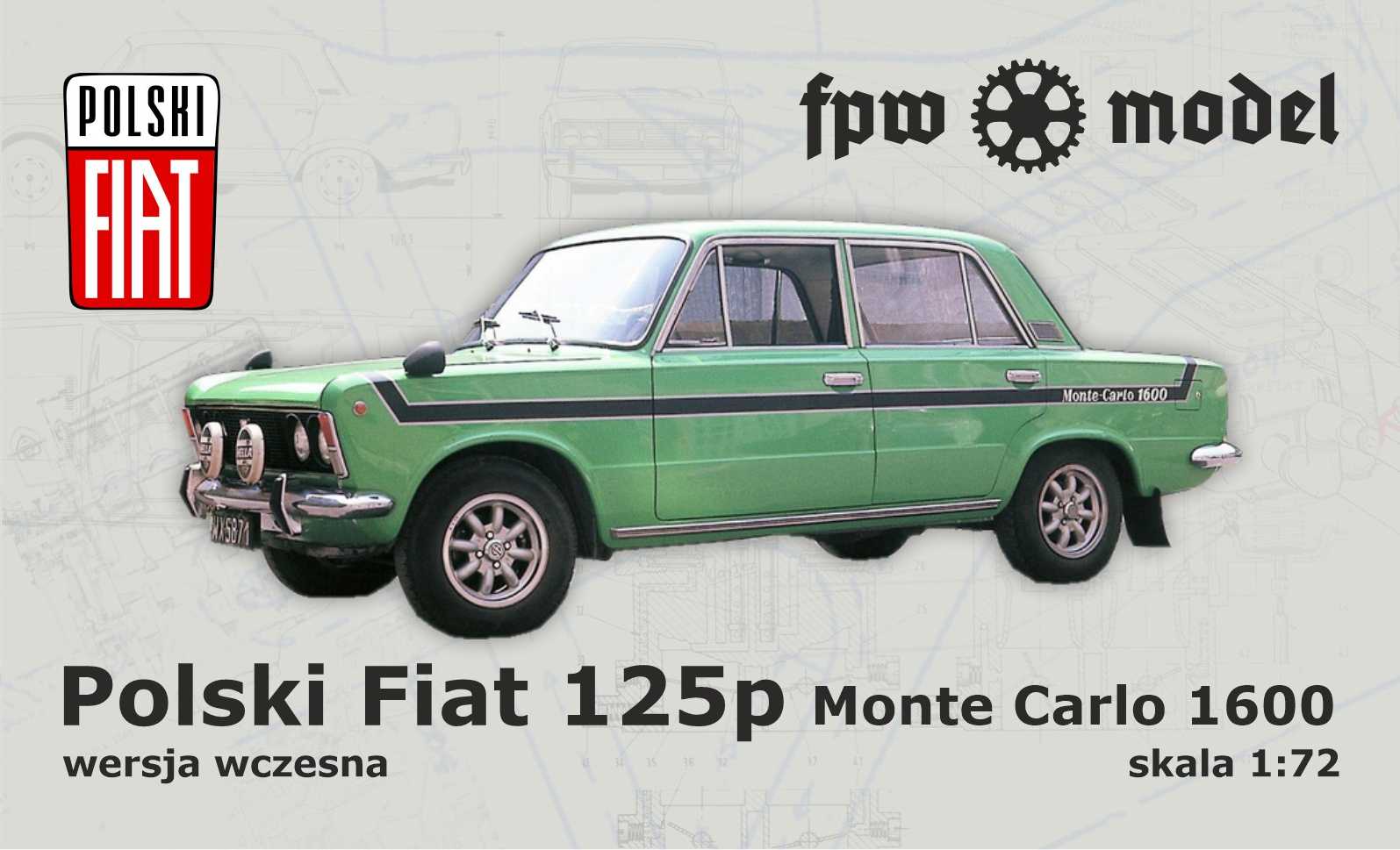 Polski Fiat 125p - early "Monte Carlo 1600"
