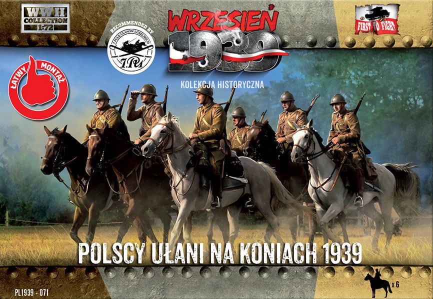 WW2 Polish Uhlans on horseback 1939