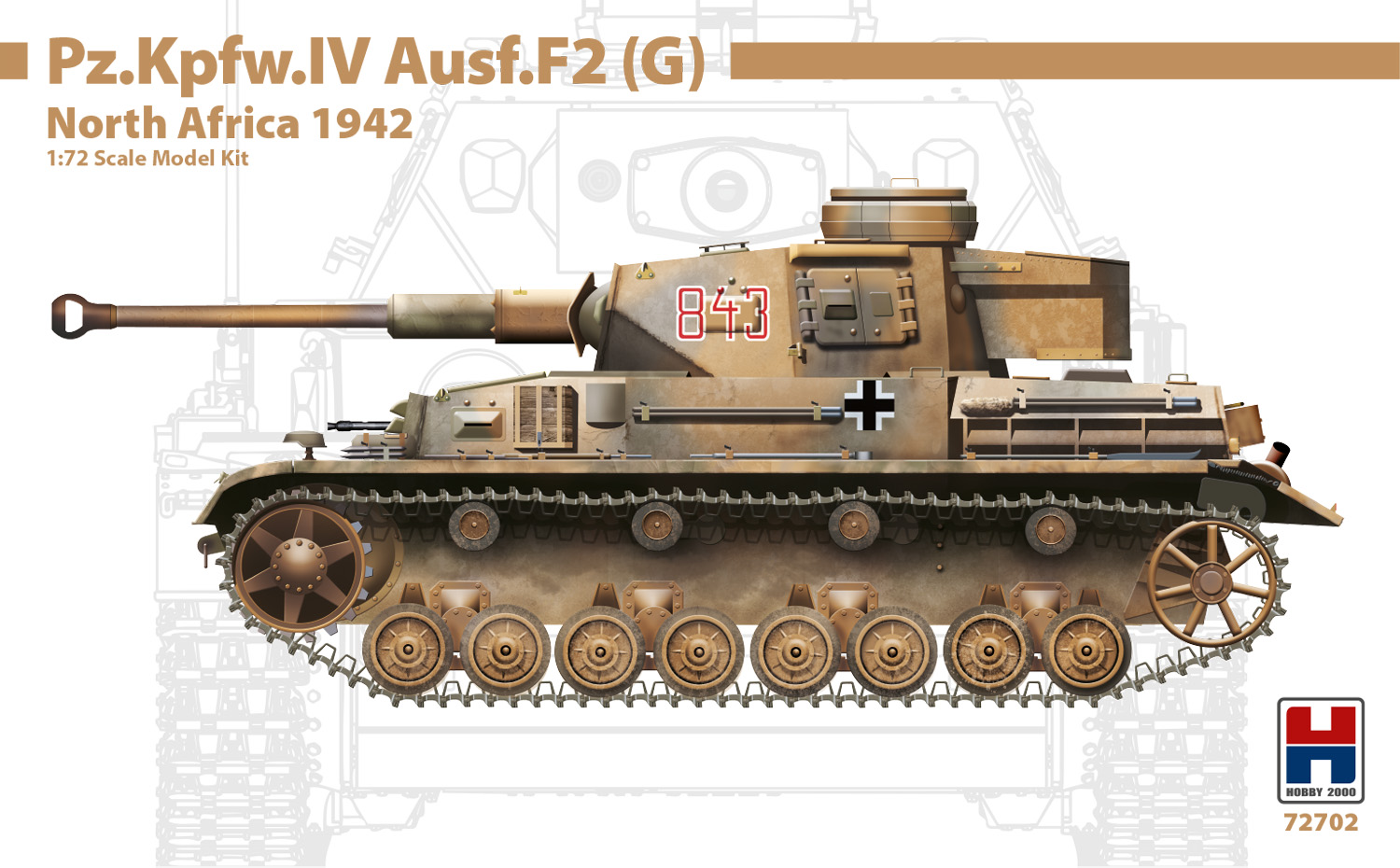 Pz.Kpfw.IV Ausf.F2 (G) - North Africa 1942 - Click Image to Close