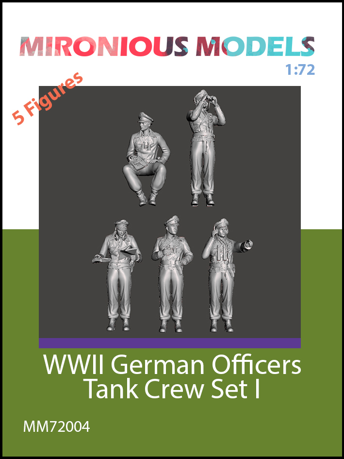 WW2 German Tank Crew Officers