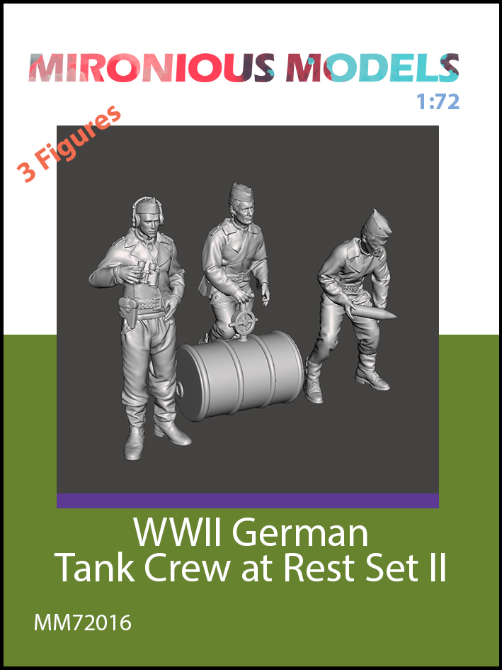 WW2 German Tank Crew at Work