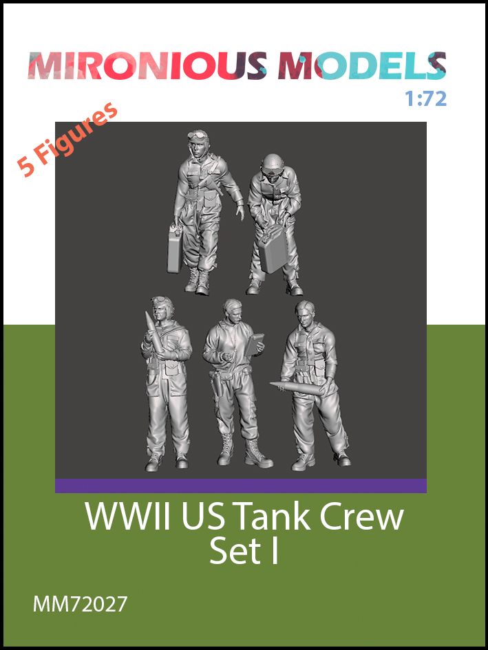 WW2 U.S. Tank Crew - set 1