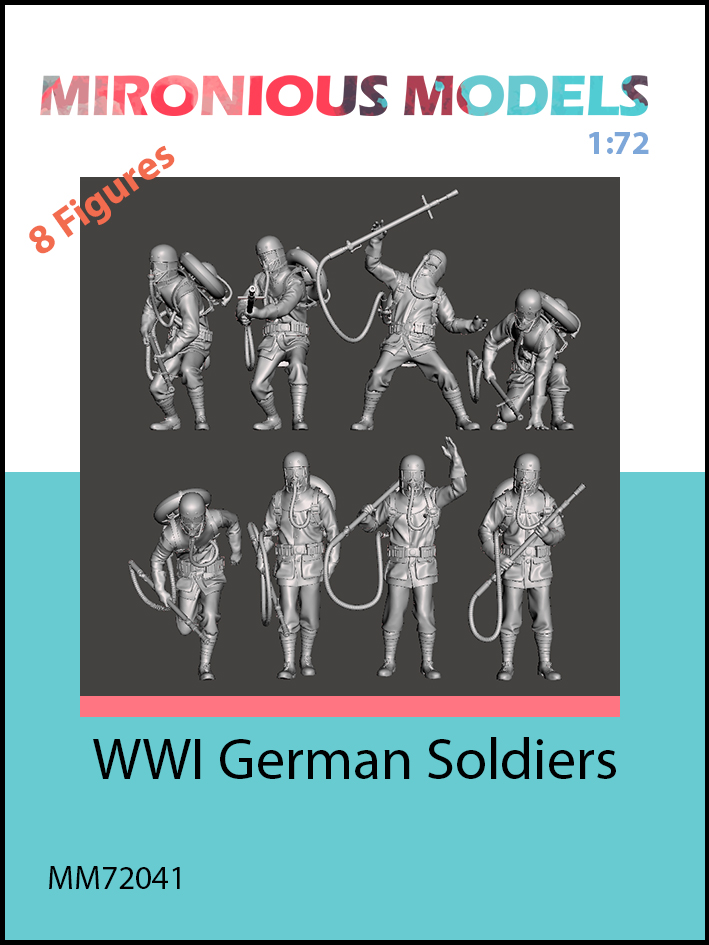 WWI1 German Flamethrowers
