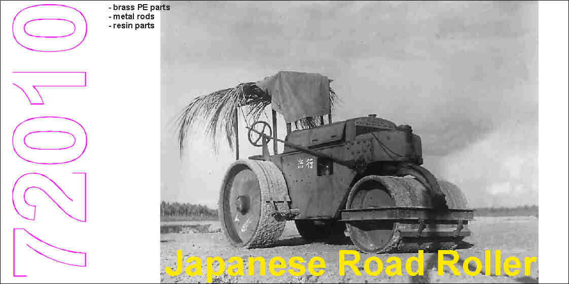 WW2 Japanese road roller