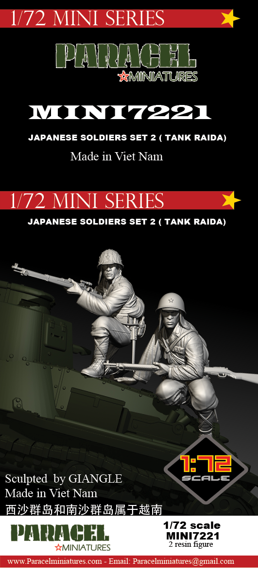 WW2 Japanese Soldiers - set 2