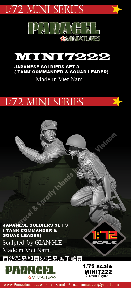 WW2 Japanese Soldiers - set 3