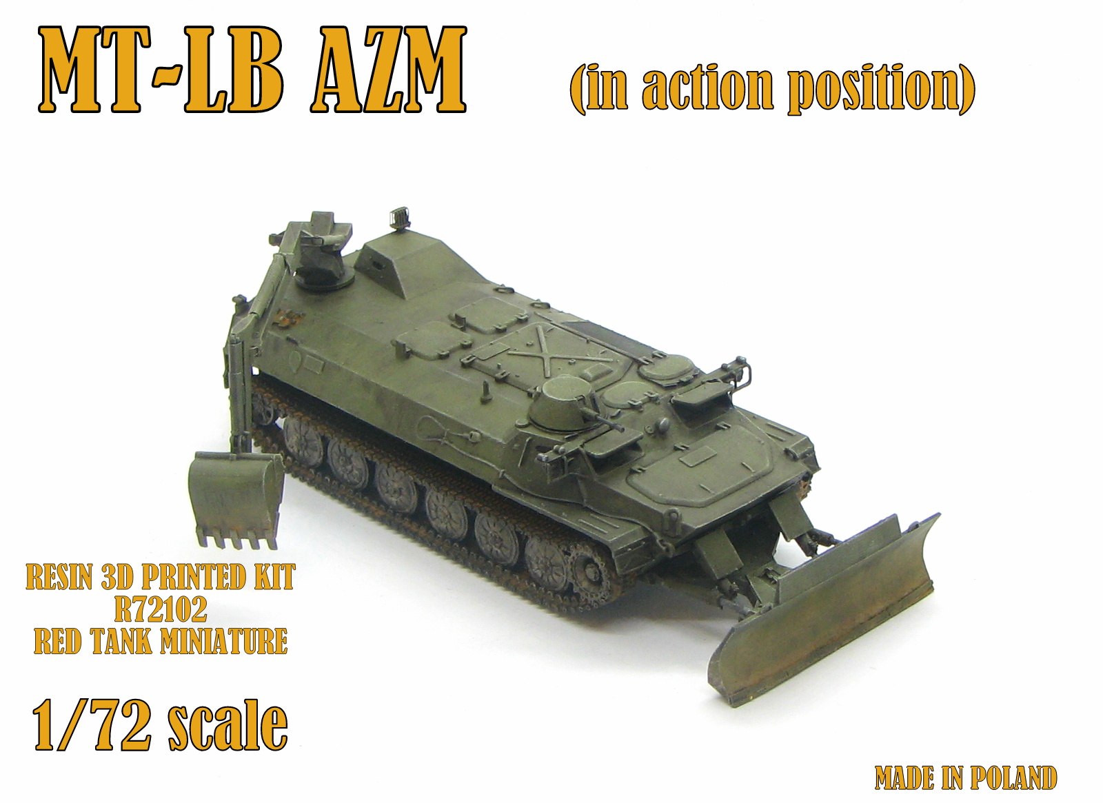 MT-LB AZM (in action position)