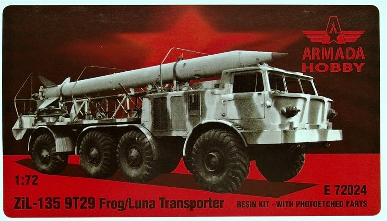ZIL-135 9T29 Frog / Luna transporter