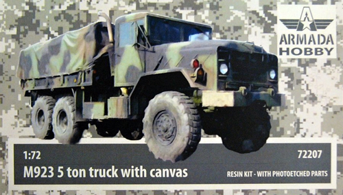 M923 5t truck "Bigfoot" with canvas