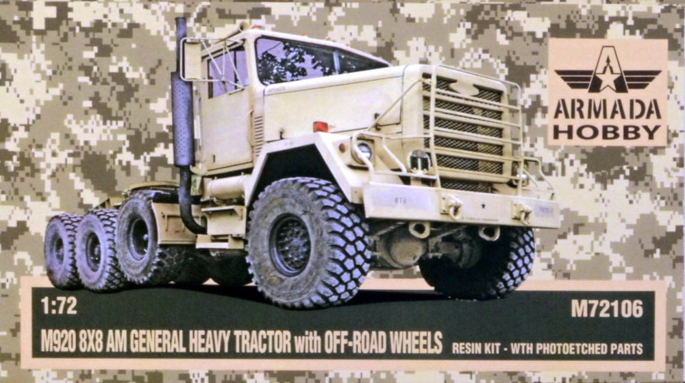 M920 AM General tractor with off-road wheels