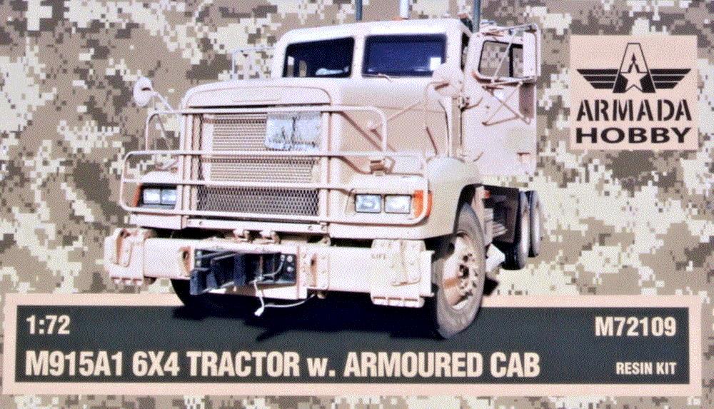 M915A1 6x4 Tractor with armored cab