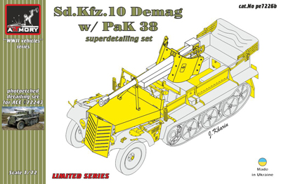 Sd.Kfz.10 with PaK 38 (ACE)