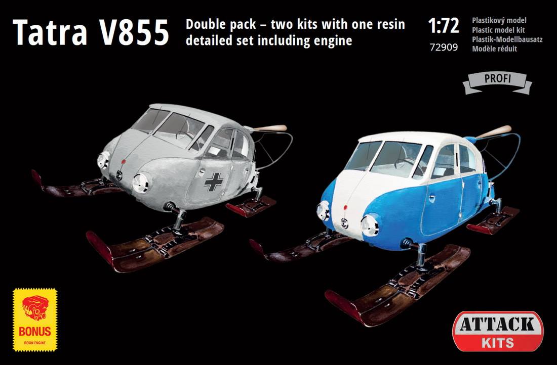 Tatra V855 Aerosan (2 kits)