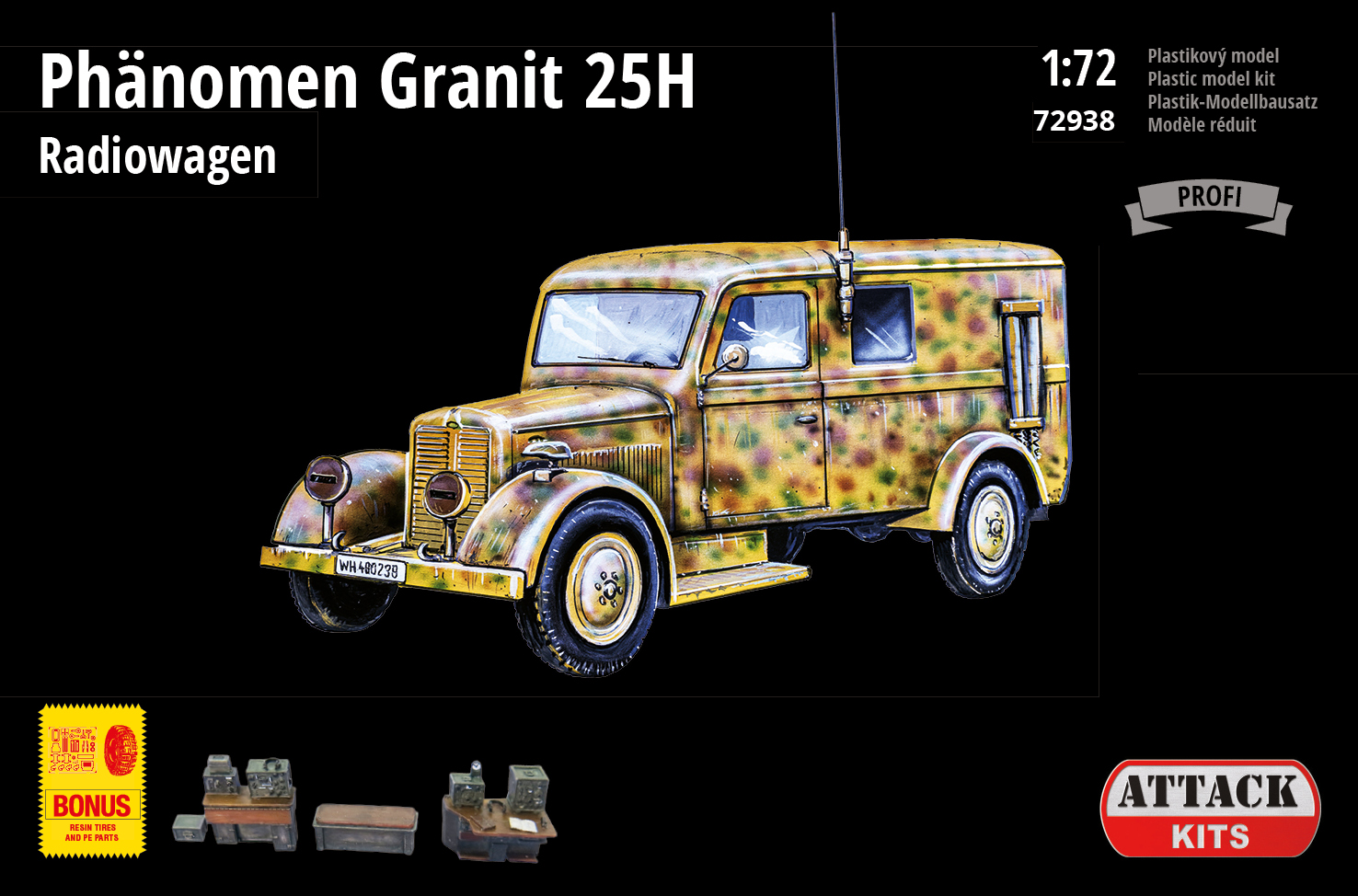 Phänomen Granit 25H Radiowagen