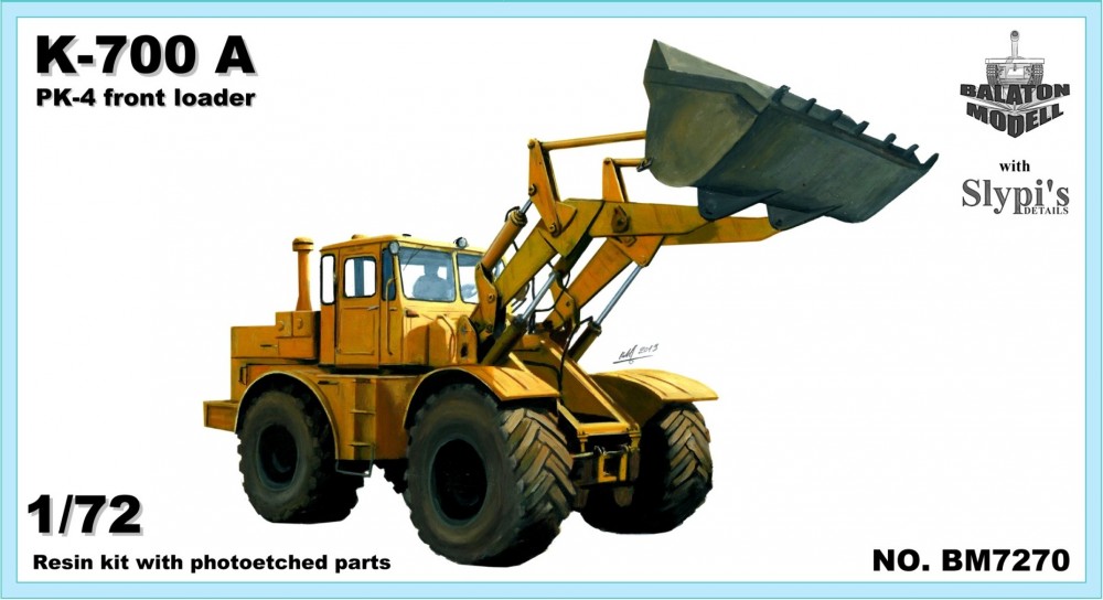 Kirovets K-700A with PK-4 front loader