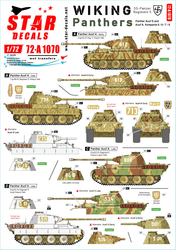 5.SS-Panzer-Division Wiking - set 1