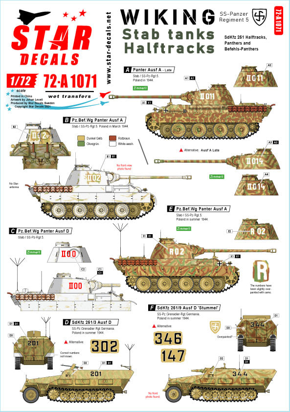 5.SS-Panzer-Division Wiking - set 2