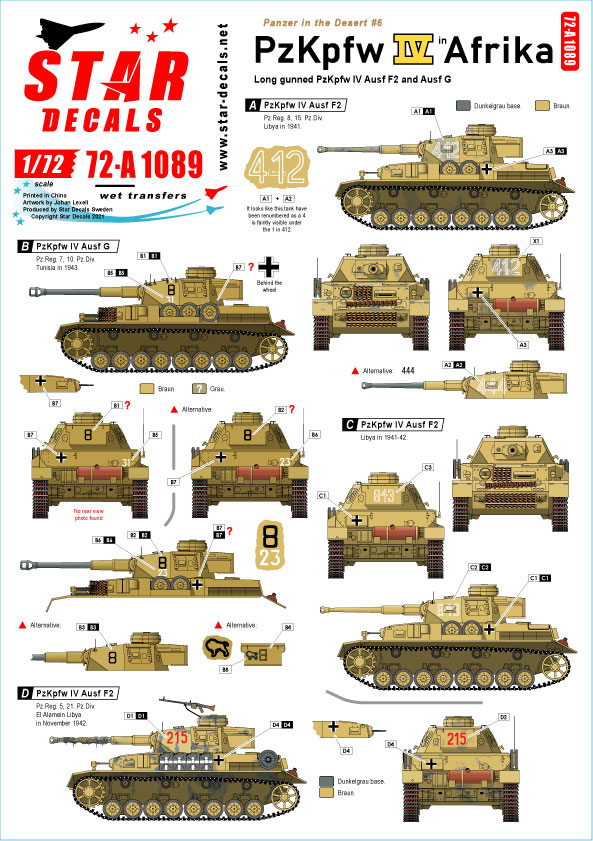 DAK Pz.Kpfw.IV Ausf.F1/G