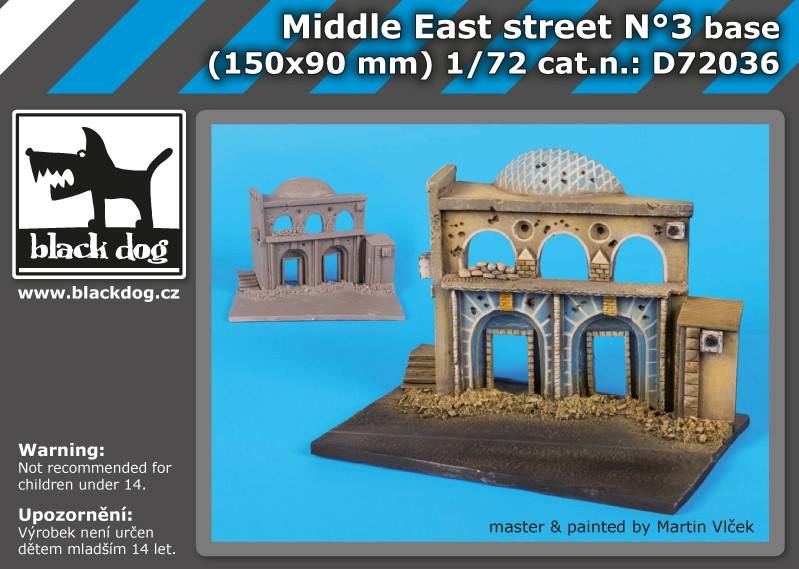 Middle east street base - no.3 (150x90 mm)