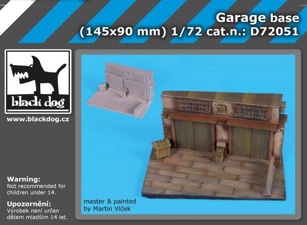 Garage base (145x90mm) - Click Image to Close