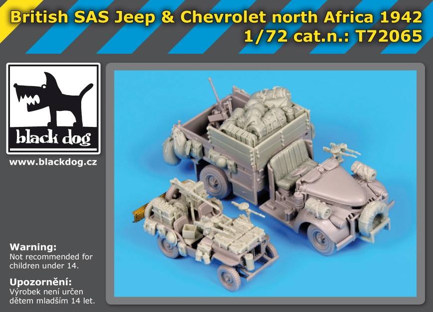 SAS Jeep & Chevrolet Africa 1942 (DRG)
