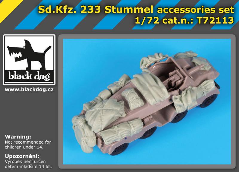 Sd.Kfz.233 Stummel accessories set (RDN) - Click Image to Close