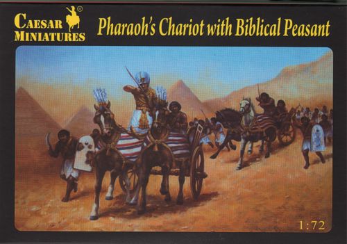 Pharaoh's Chariot with Biblical Peasant - Click Image to Close