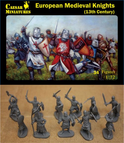 European Medieval Knights - 13th Century