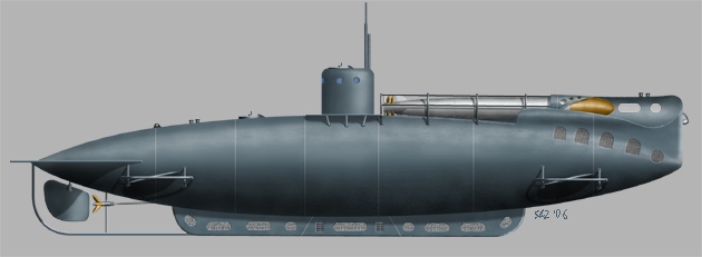 Italian Submarine class A (A1)