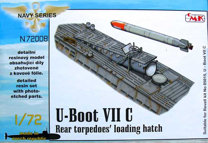 U-Boot VII Rear torpedoes' loading hatch (REV) [CMKN72008 