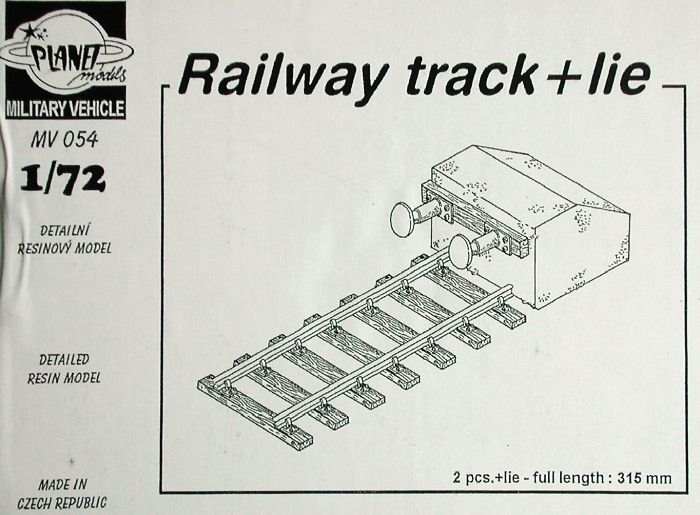 Railway-track (2pcs.) + lie