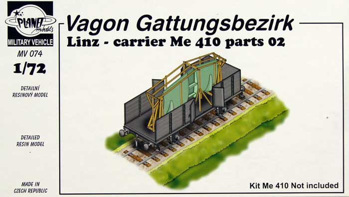 Wagon Linz carrier Me 410 parts 02