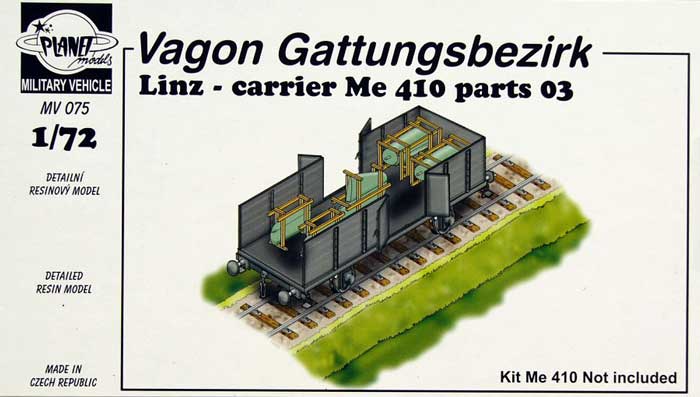 Wagon Linz carrier Me 410 parts 03