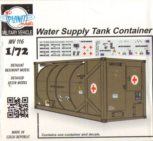 Water Supply Tank Container