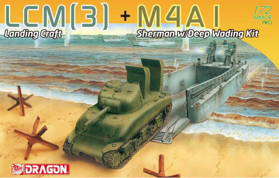 LCM(3) &M4A1 Sherman with Deep Wading - Click Image to Close