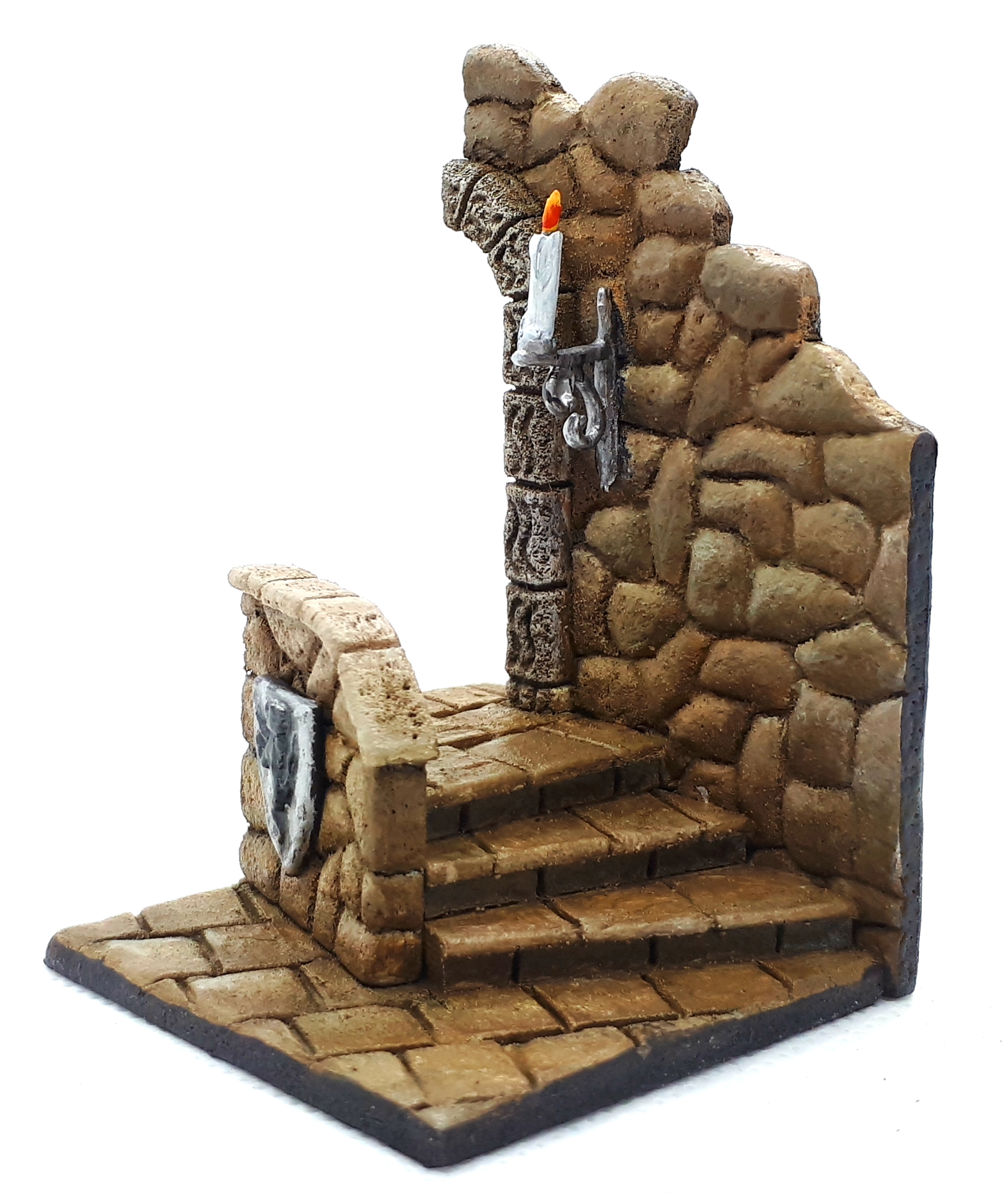 "Castle ascent" vignette base (4x4cm)