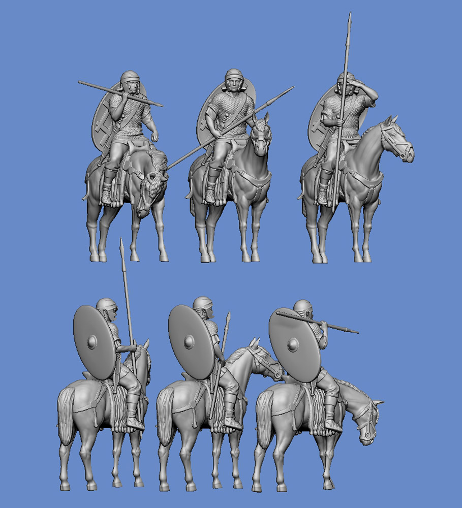Roman legion light cavalry - set 1
